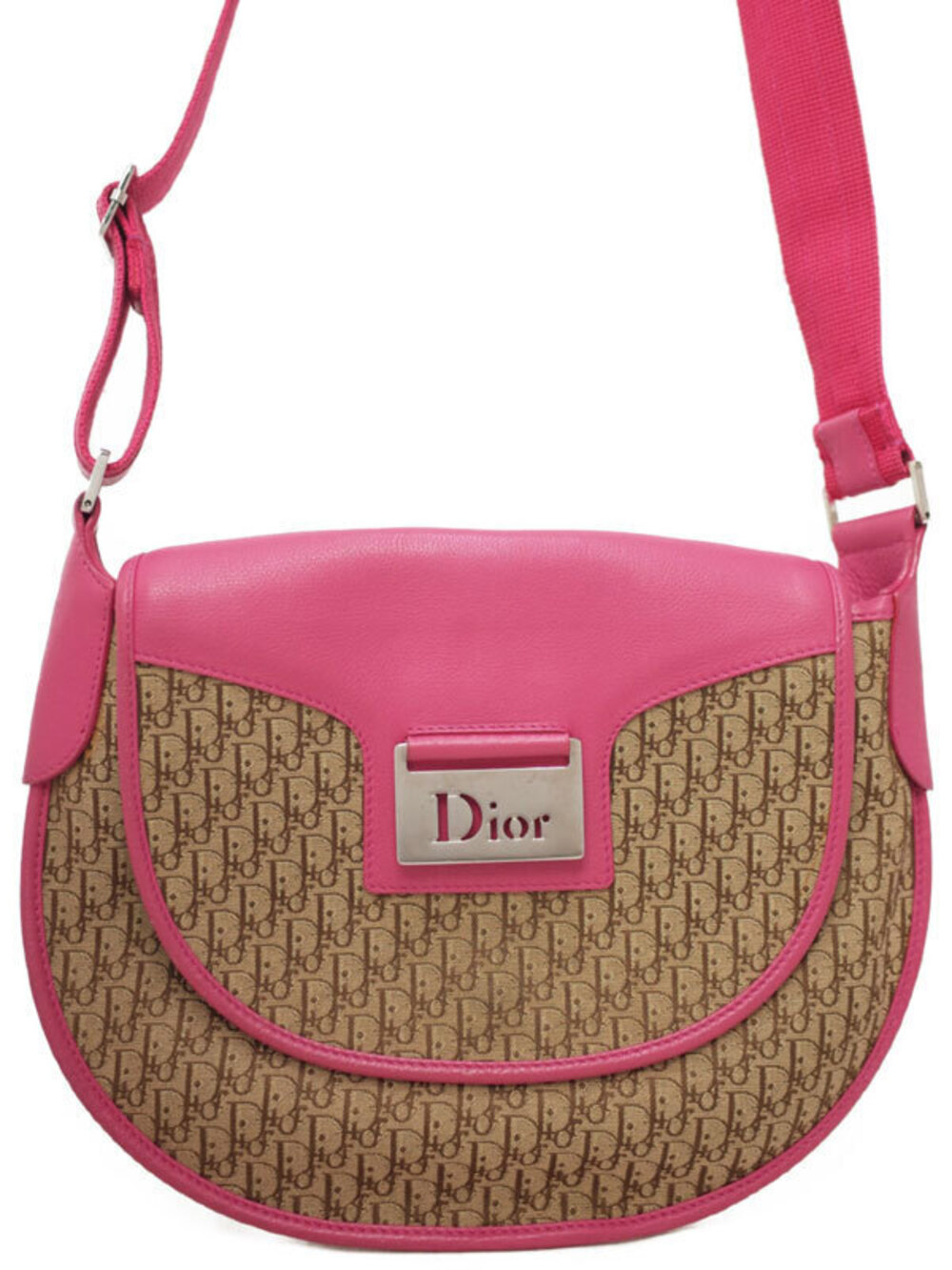 Christian Dior Trotter Diorissimo Shoulder Bag
